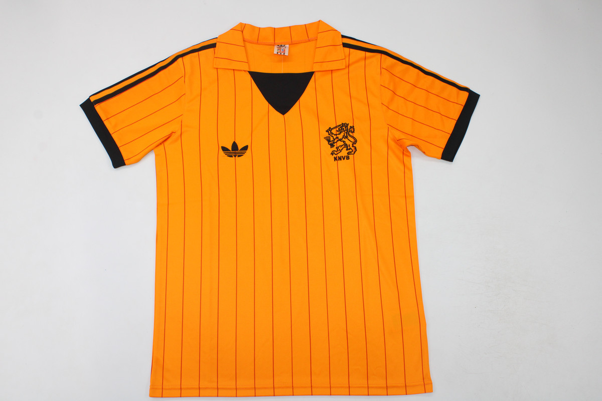 AAA Quality Netherlands 1984 Home Soccer Jersey